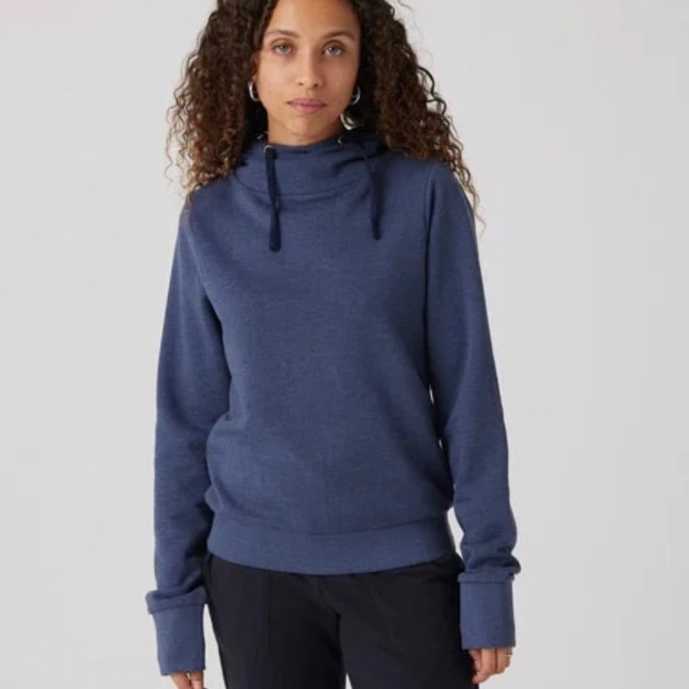 The Haven Hoodie in Dark Blue -- by Known Supply